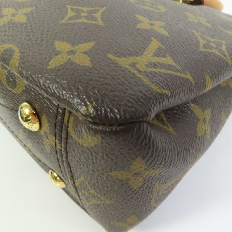 LOUIS VUITTON Monogram Pallas BB金扣手挽肩背兩用袋-12