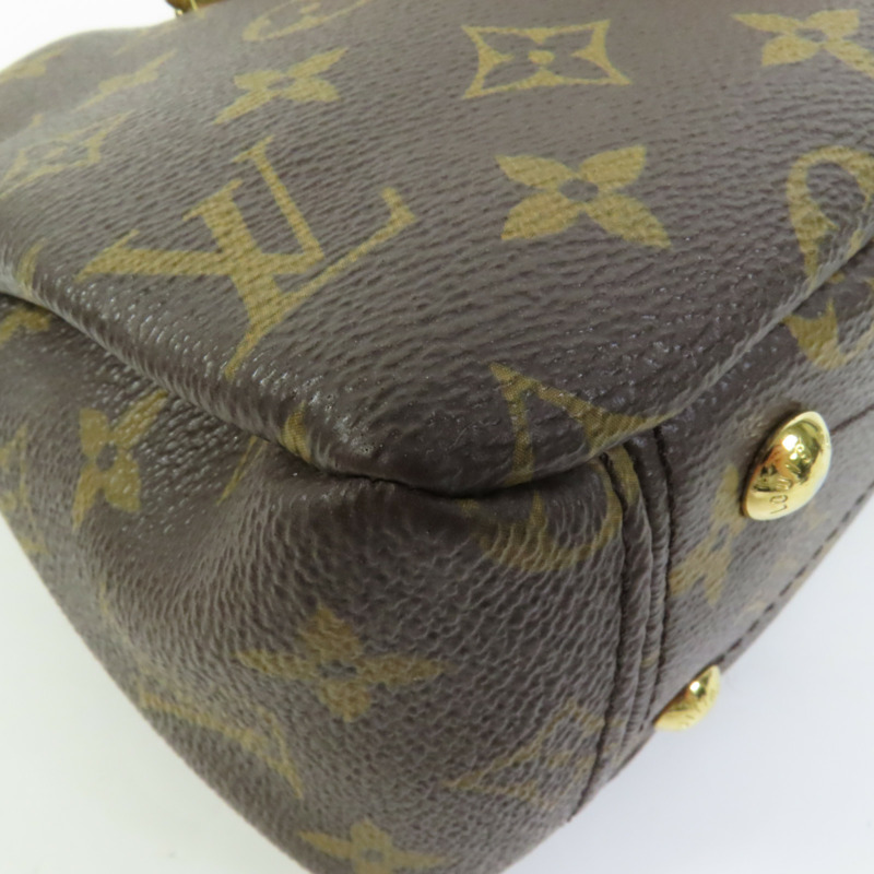 LOUIS VUITTON Monogram Pallas BB金扣手挽肩背兩用袋-13