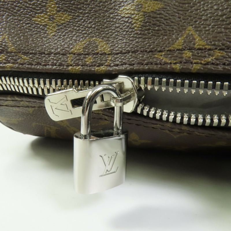 LOUIS VUITTON Monogram Macassar Keepall Bandouliere 45手挽肩背兩用袋-7