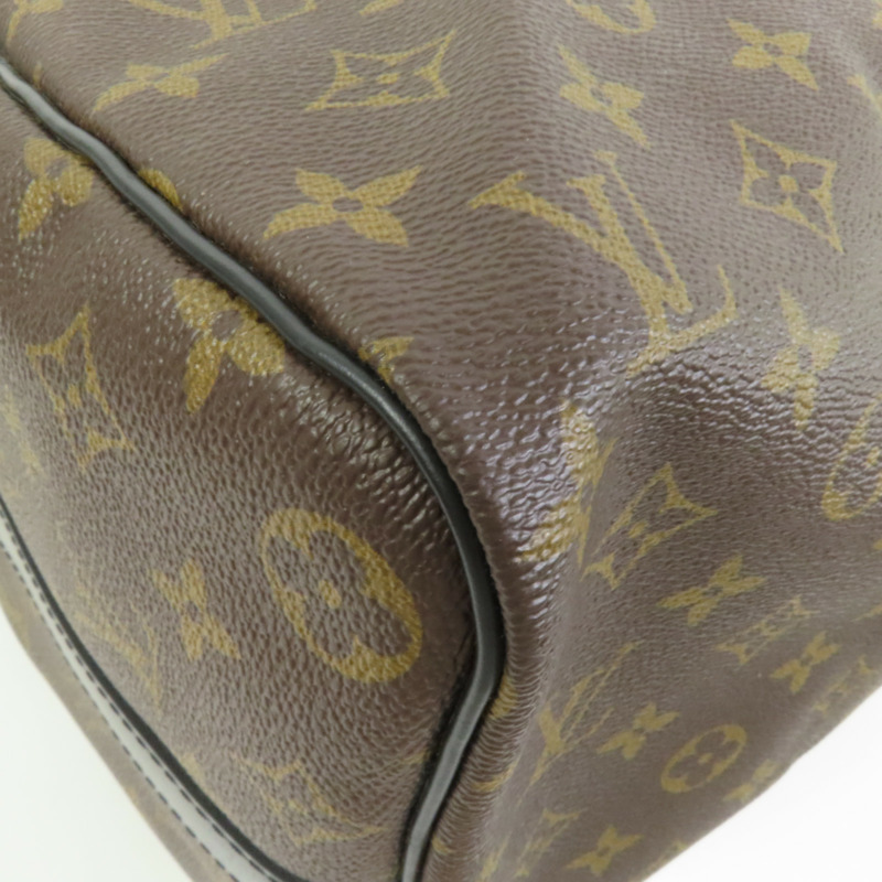 LOUIS VUITTON Monogram Macassar Keepall Bandouliere 45手挽肩背兩用袋-13