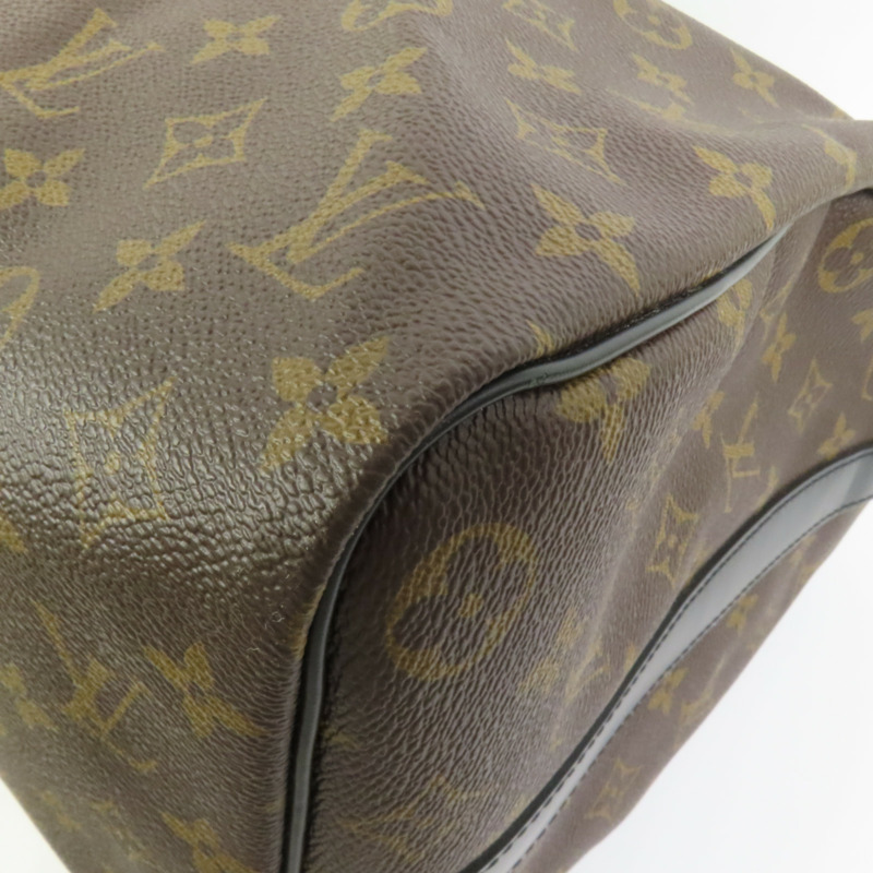 LOUIS VUITTON Monogram Macassar Keepall Bandouliere 45手挽肩背兩用袋-14