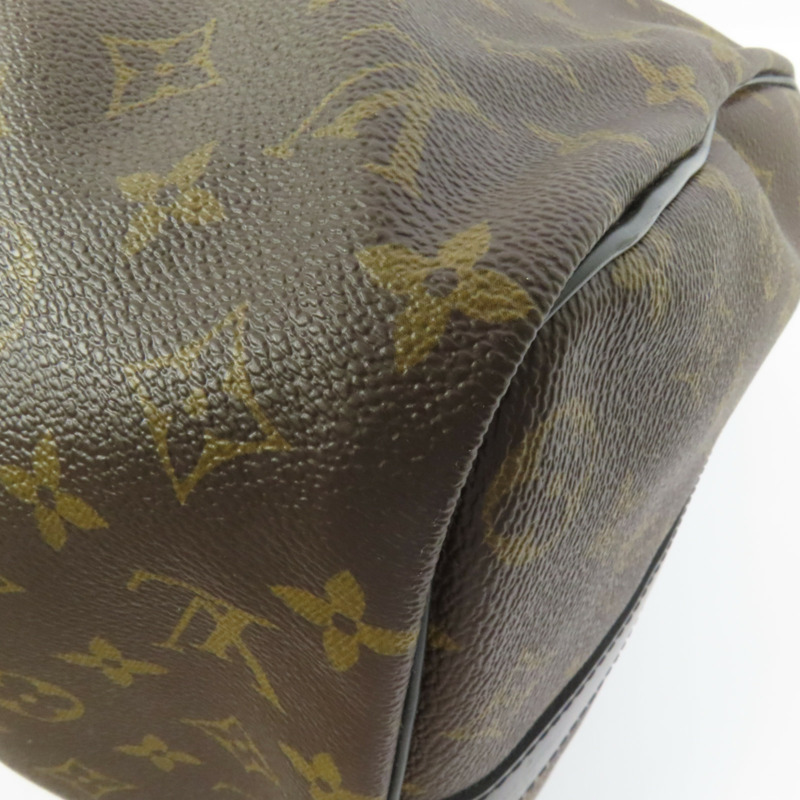 LOUIS VUITTON Monogram Macassar Keepall Bandouliere 45手挽肩背兩用袋-16