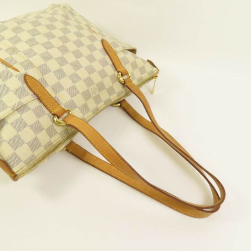 LOUIS VUITTON Damier Azur Totally PM肩背袋-4