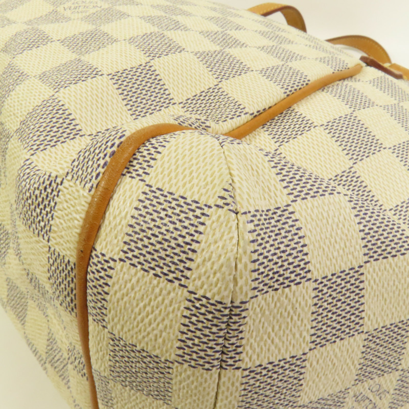 LOUIS VUITTON Damier Azur Totally PM肩背袋-11