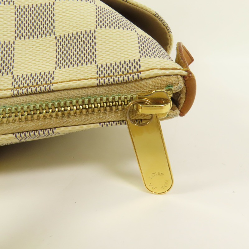 LOUIS VUITTON Damier Azur Totally PM肩背袋-13