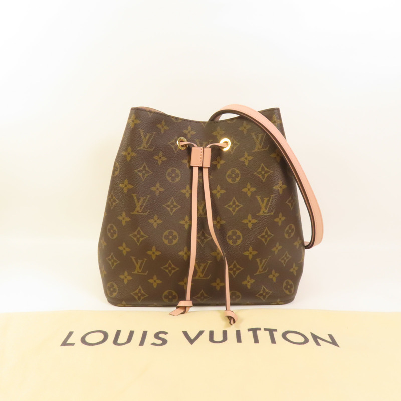 LOUIS VUITTON Monogram Neo Noe金扣手挽肩背兩用袋-9