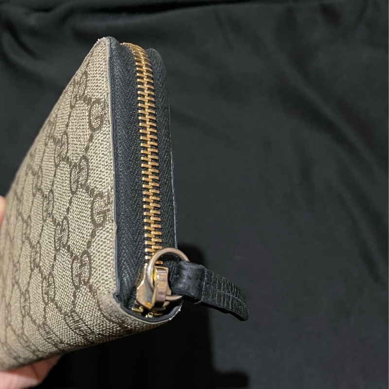 Gucci經典老花金釦長夾(附台灣購證)-16