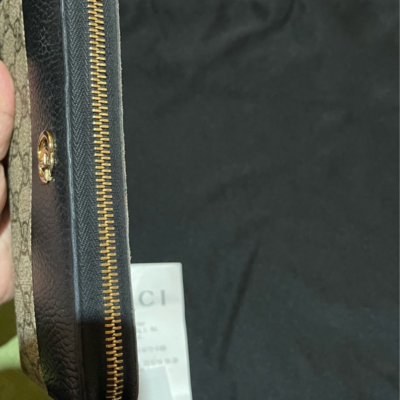 Gucci經典老花金釦長夾(附台灣購證)-17