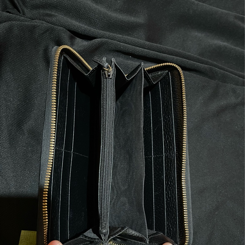 Gucci經典老花金釦長夾(附台灣購證)-19