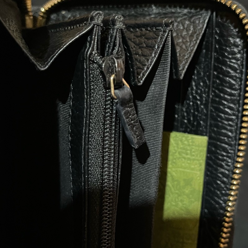 Gucci經典老花金釦長夾(附台灣購證)-22