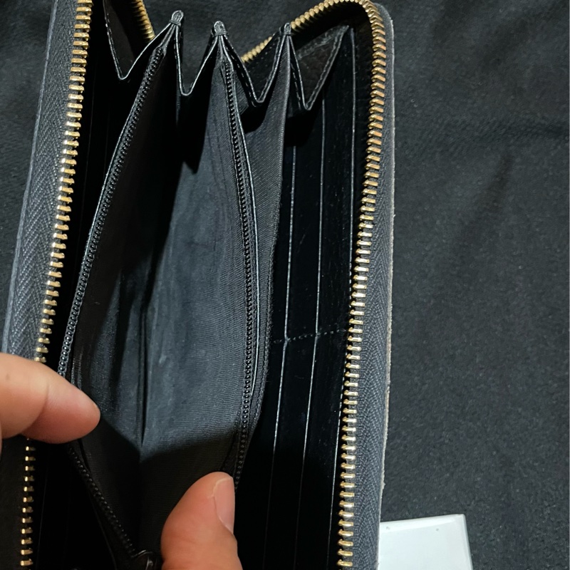 Gucci經典老花金釦長夾(附台灣購證)-51