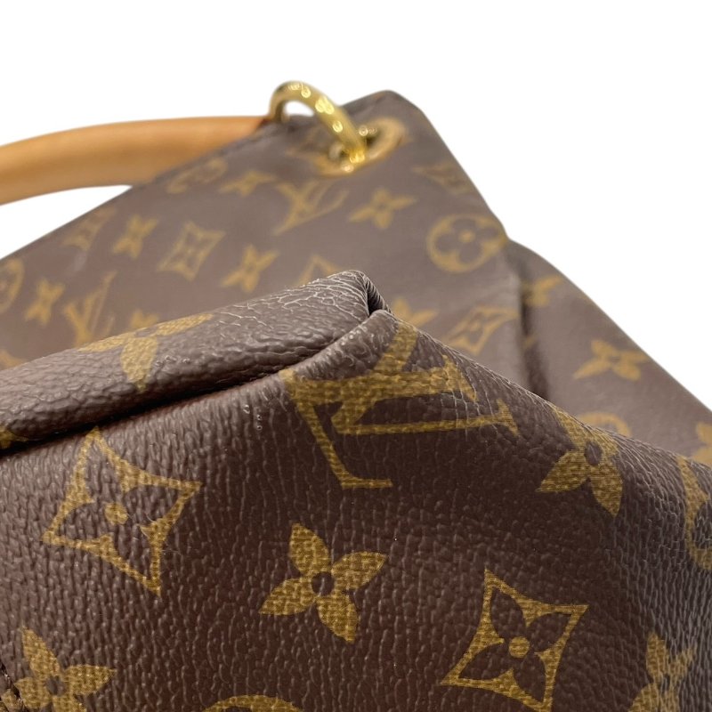 LOUIS VUITTON 路易威登 M40249 ARTSY MM 單肩背包 PVC帆布 MONOGRAM 老花 棕色 金釦-8