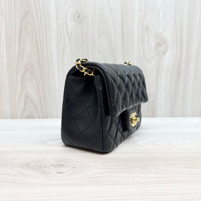 CHANEL超新爆款✨黑金羊皮金球方胖 AS1786(超難買的金球)-6