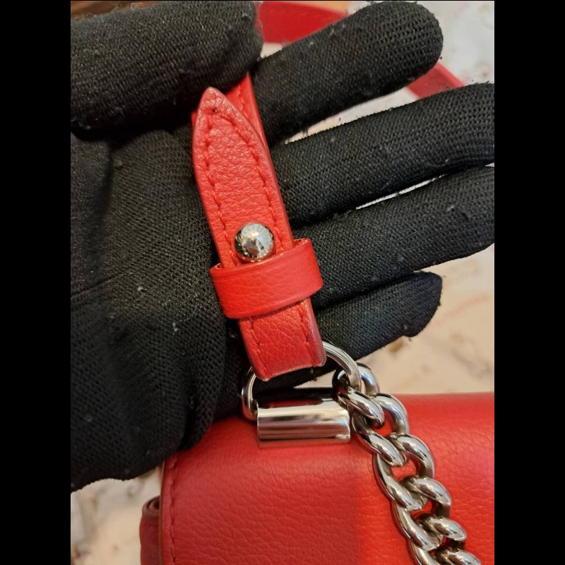 💜 LV Lockme bag 紅色-15