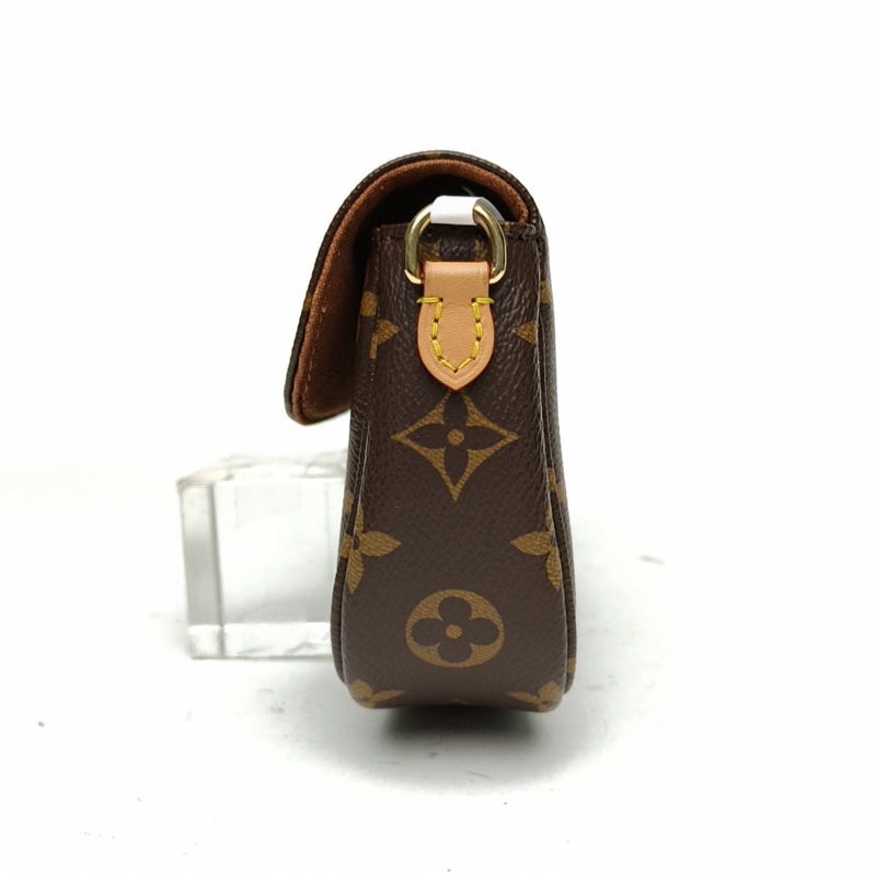 LOUIS VUITTON IVY鏈條腋下包老花PVC金扣晶片-1