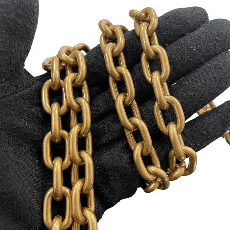 BALENCIAGA 巴黎世家 765945 MONACO MEDIUM 鍊條肩背包 中號 皮革 黑色 金釦-15