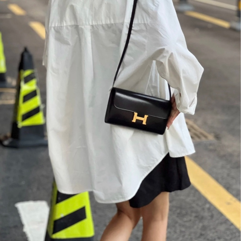 Hermes爱马仕 黑金康康constance to go-3