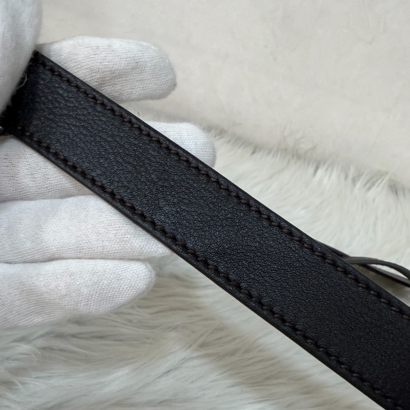 GUCCI 208468 深咖 金釦 牛皮 壓紋 公事包 手提包 電腦包-56