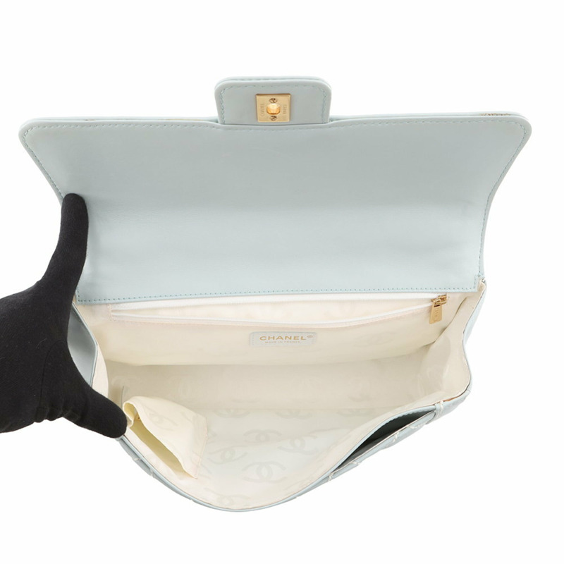 香奈兒手提包,野性縫線,絎縫,Coco標誌,羊皮,香奈兒女士手提包。-5