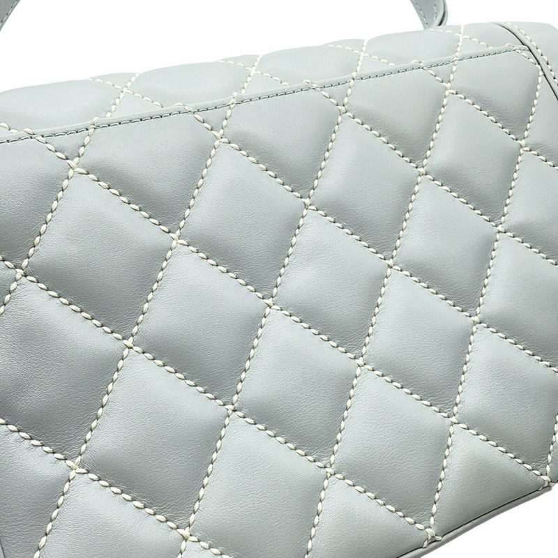 香奈兒手提包,野性縫線,絎縫,Coco標誌,羊皮,香奈兒女士手提包。-8