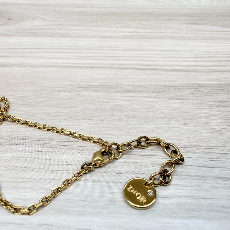 DIOR✨金色珍珠Petit CD項鍊/N1390PTCRS-8