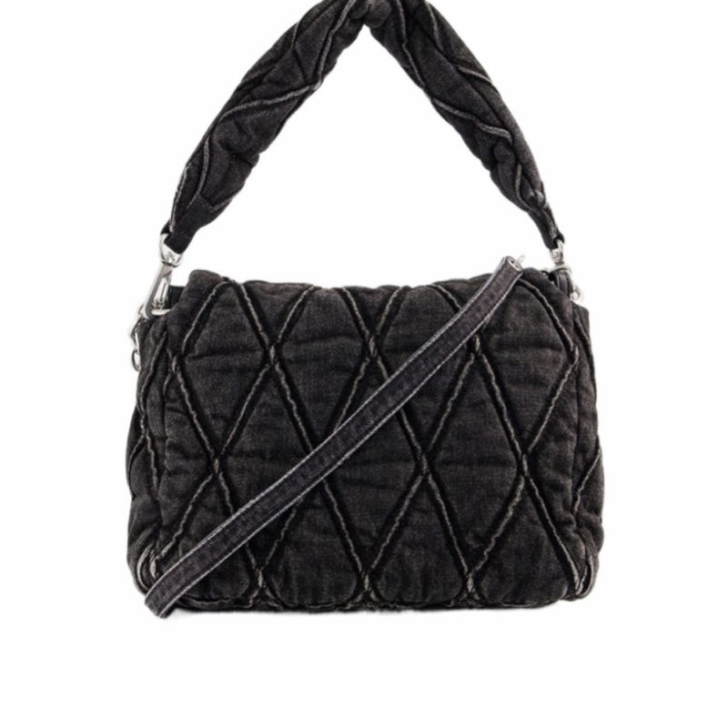 Diesel 女士 徽標單肩包均碼碼常規、27cm*11cm*20cm-5