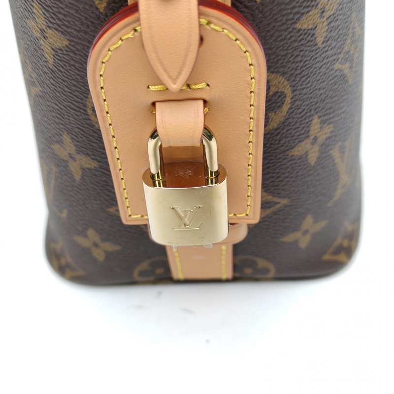 LOUIS VUITTON ALLINBB小號老花印花手袋Monogram塗層帆布-4