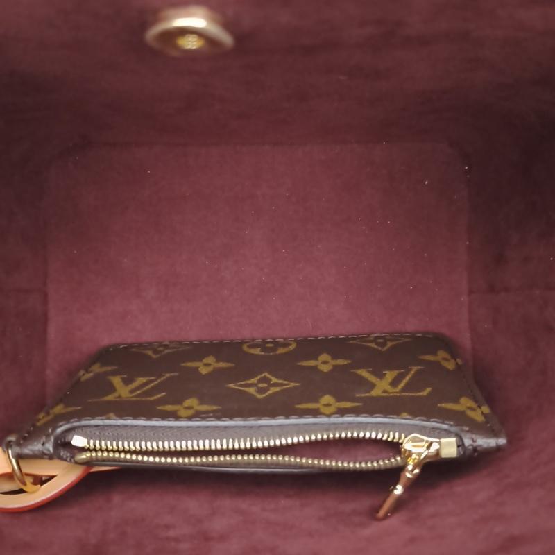 LOUIS VUITTON ALLINBB小號老花印花手袋Monogram塗層帆布-5