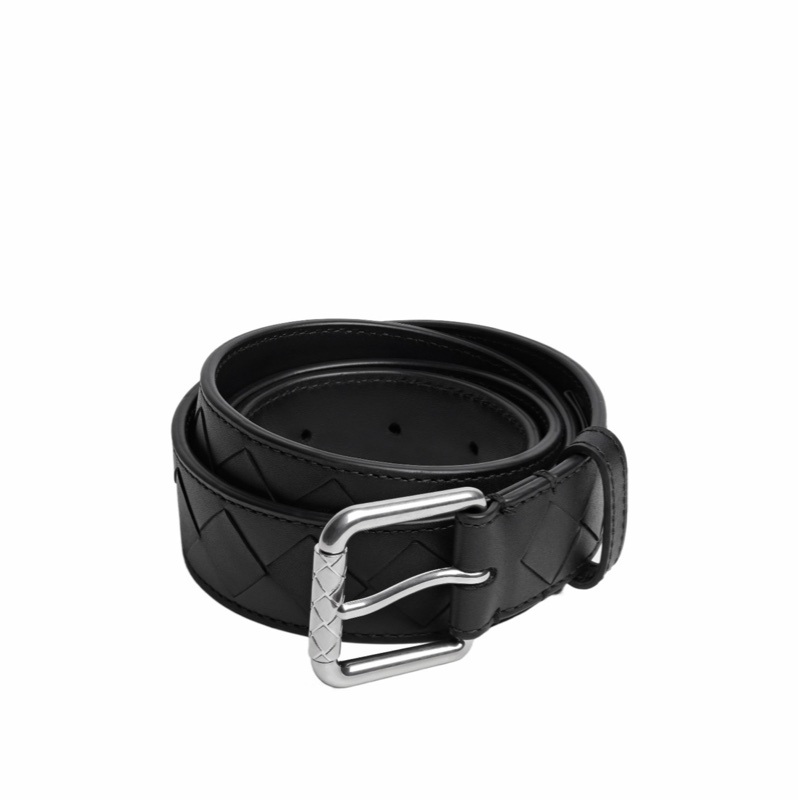 Bottega Veneta 男士 編織腰帶75 80 85 90 95 100 105 110 115碼3cm-0