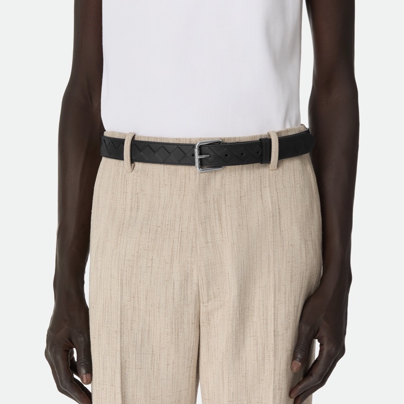 Bottega Veneta 男士 編織腰帶75 80 85 90 95 100 105 110 115碼3cm-3