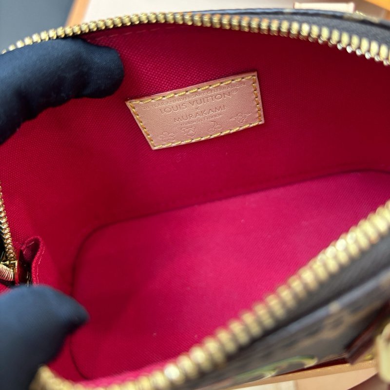 芯片款 路易威登/Louis Vuitton 村上隆聯名限量櫻桃Nano Alma貝殼包-8