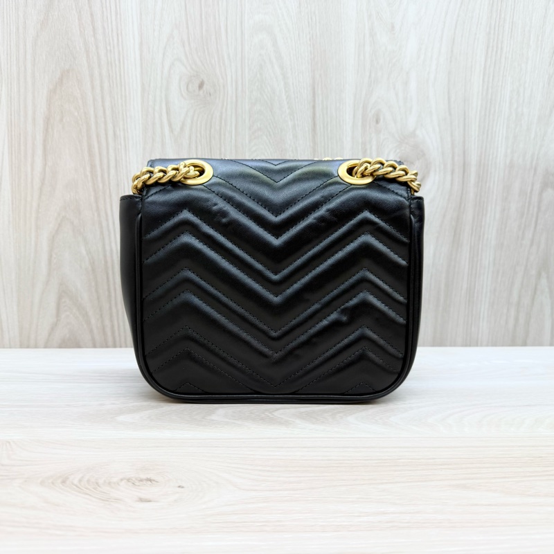 GUCCI🖤黑金Mormont方形肩背包739682-2