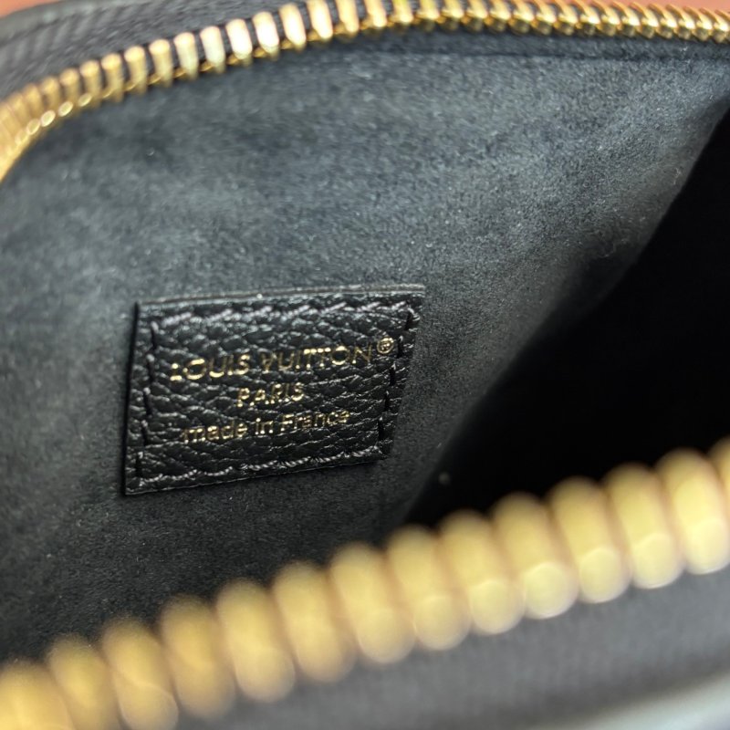 ::LOUIS VUITTON:: M82450 Nano Speedy Monogram Empreinte 黑色壓紋皮革手提斜背包-11