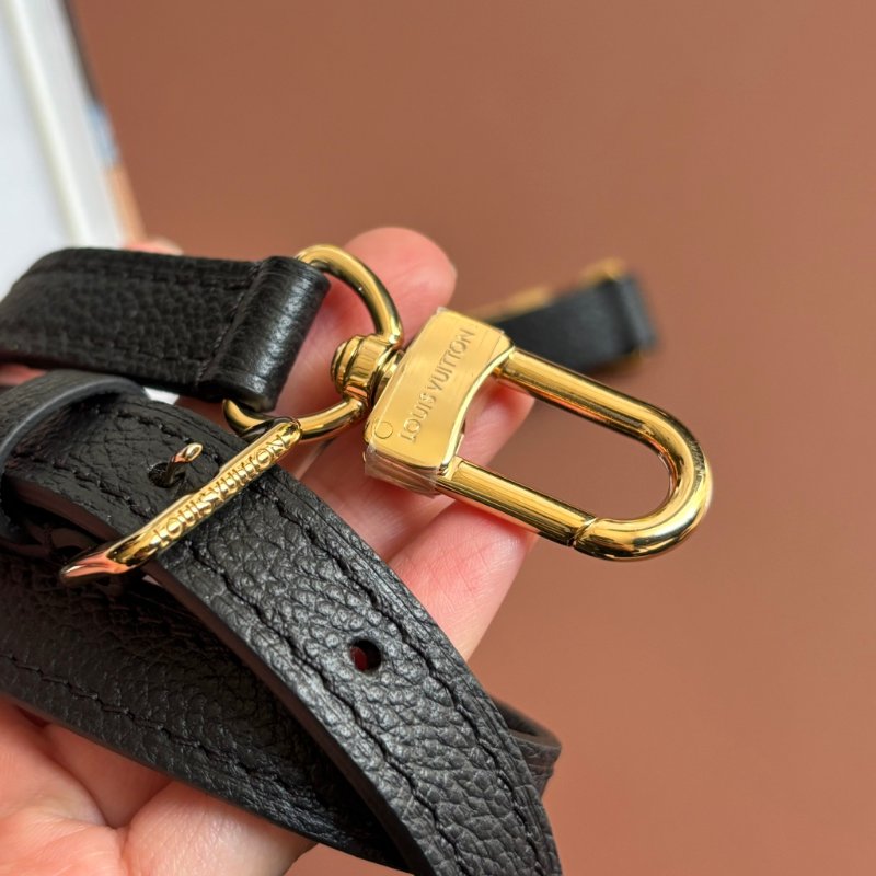 ::LOUIS VUITTON:: M82450 Nano Speedy Monogram Empreinte 黑色壓紋皮革手提斜背包-12