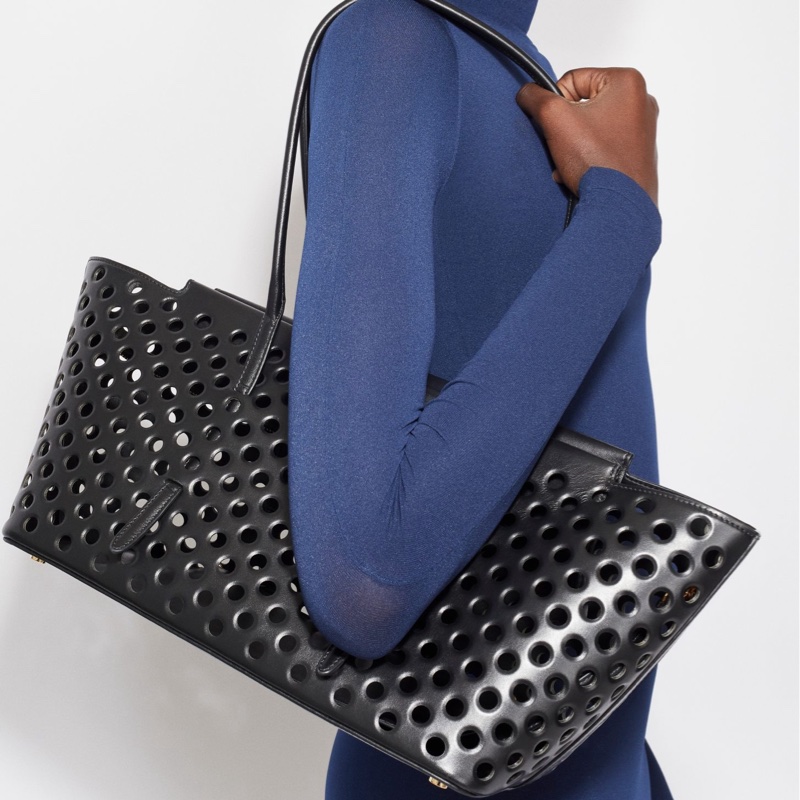 Alaia 女士 NEO MINA 32 穿孔均碼碼32cm*16cm*19cm-2