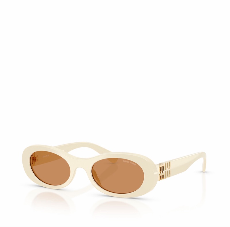 Miu Miu 女士 全框太陽鏡50 均碼碼橋寬: 2cm; 鏡腿長: 14cm; 鏡片直徑: 5cm-5