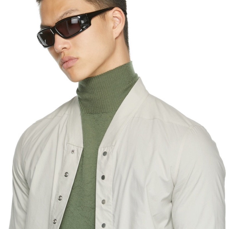 Rick Owens 男女同款 幾何框太陽鏡均碼碼-1