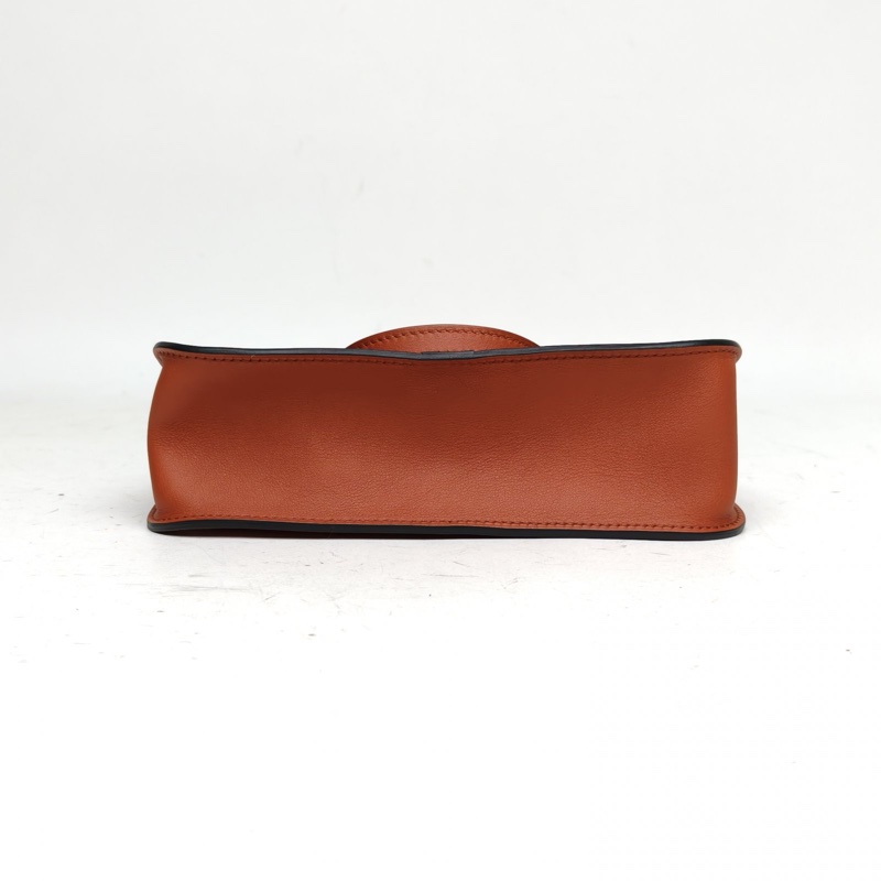 HERMES HalzanMINI22古銅色Swift皮A刻銀扣-3