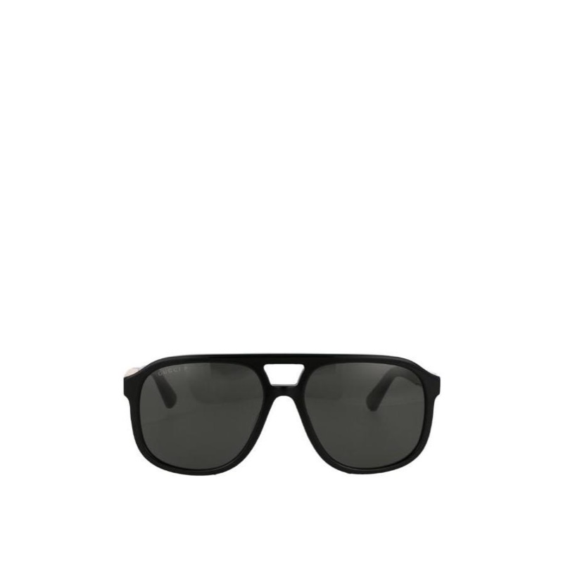 Gucci 男女同款 徽標太陽鏡58碼橋寬: 1.7cm; 鏡腿長: 14cm; 鏡片直徑: 5.8cm-4