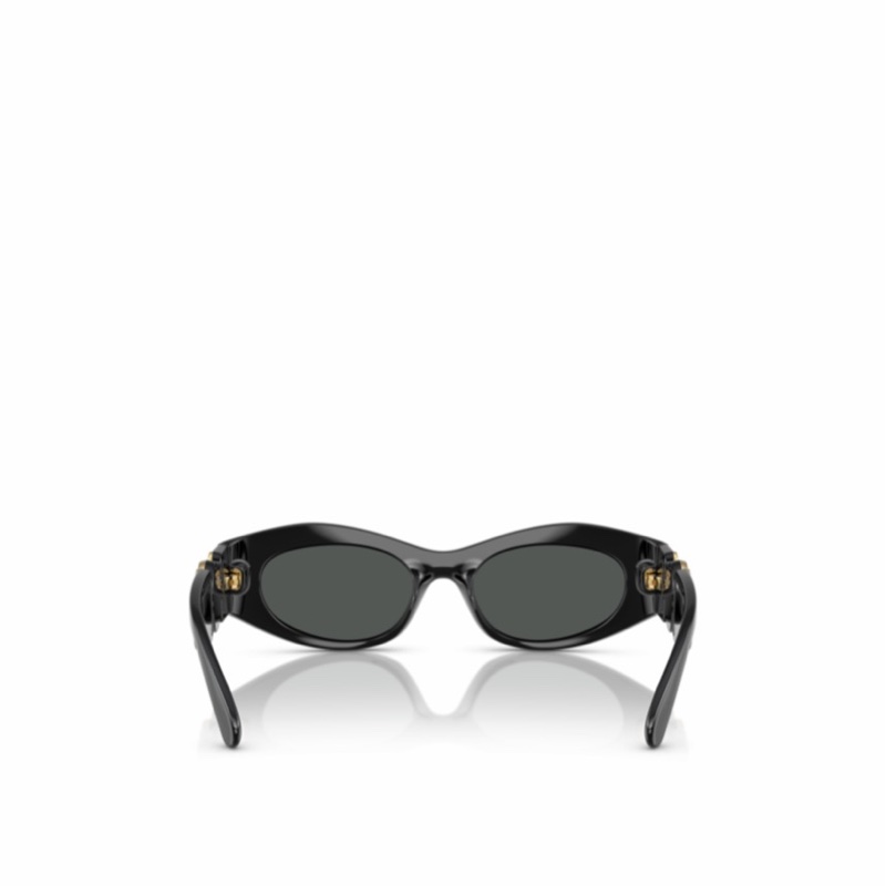 Versace 女士 徽標太陽鏡51 均碼碼橋寬: 1.8cm; 鏡腿長: 14cm; 鏡片直徑: 5.1cm-1