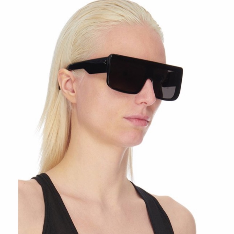 Rick Owens 男女同款 方框太陽鏡均碼碼-2