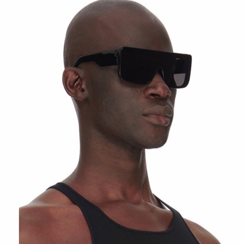 Rick Owens 男女同款 方框太陽鏡均碼碼-3