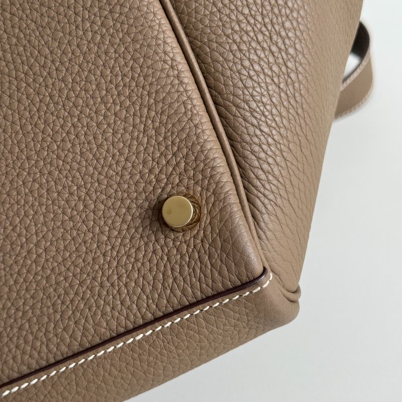 99新🆕 Hermès 愛馬仕 Lindy 30 大象灰金釦-12