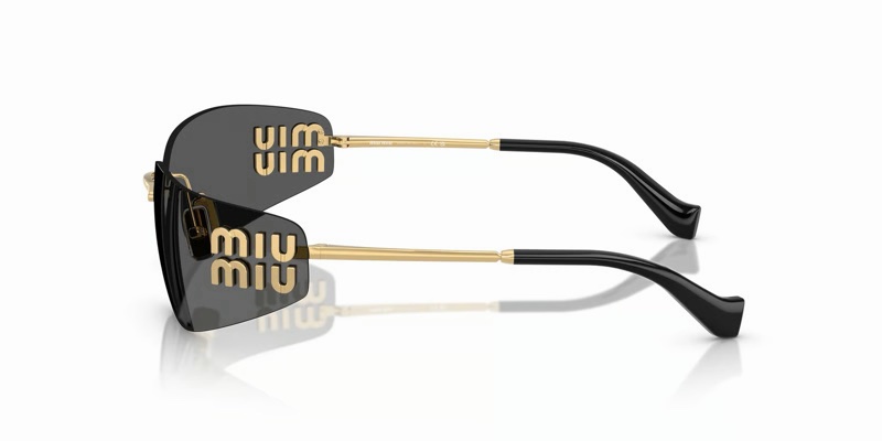 Miu Miu 女士 矩形太陽鏡75 均碼碼橋寬: 1.4cm; 鏡腿長: 11cm; 鏡片直徑: 7.5cm-4