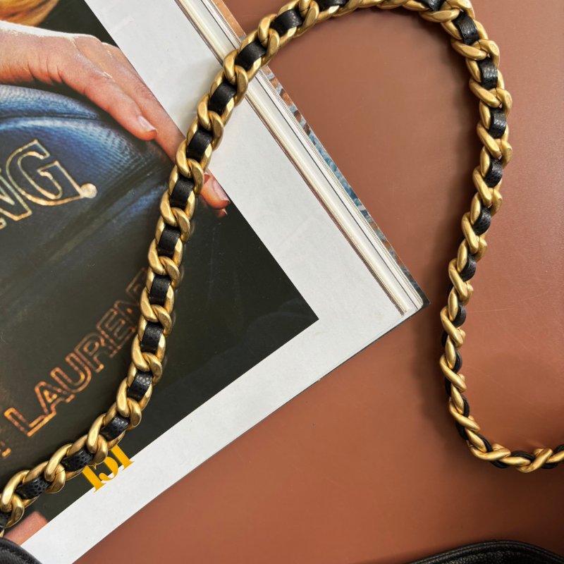 ::CHANEL:: 25 迷你包 AS5631 黑荔枝金釦25包 MINI HOBO 無附屬品 2025/26 Cruise-9