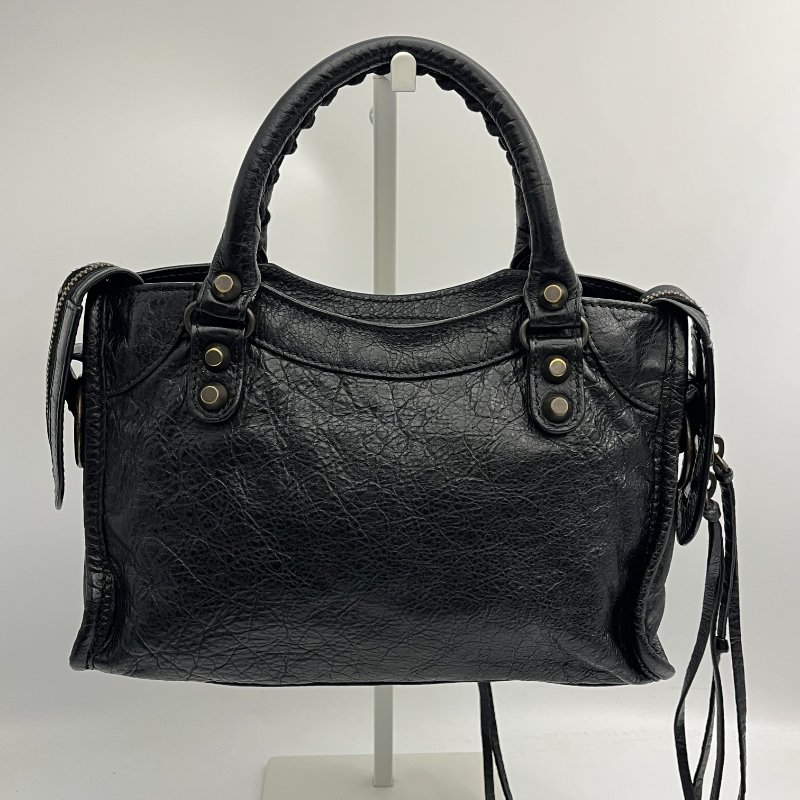 🏷Balenciaga 迷你機車包(黑銅)-6