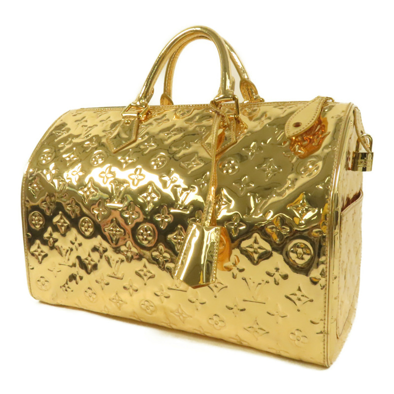 LOUIS VUITTON Monogram Miroir Speedy 35手挽袋-2