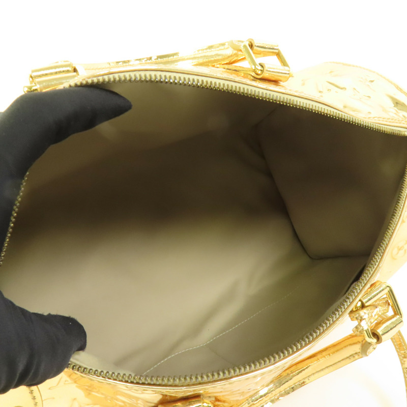 LOUIS VUITTON Monogram Miroir Speedy 35手挽袋-4