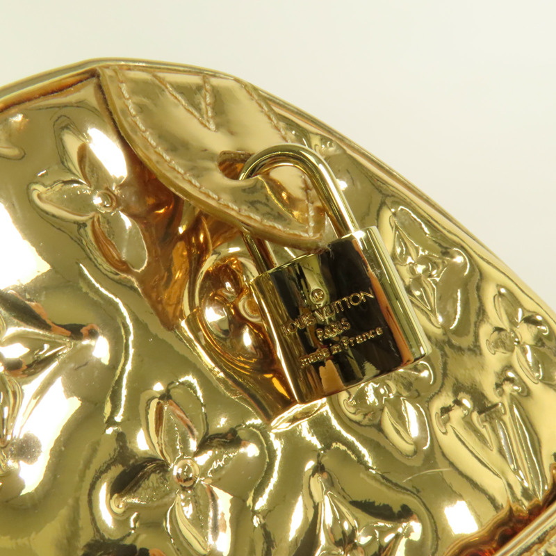 LOUIS VUITTON Monogram Miroir Speedy 35手挽袋-7