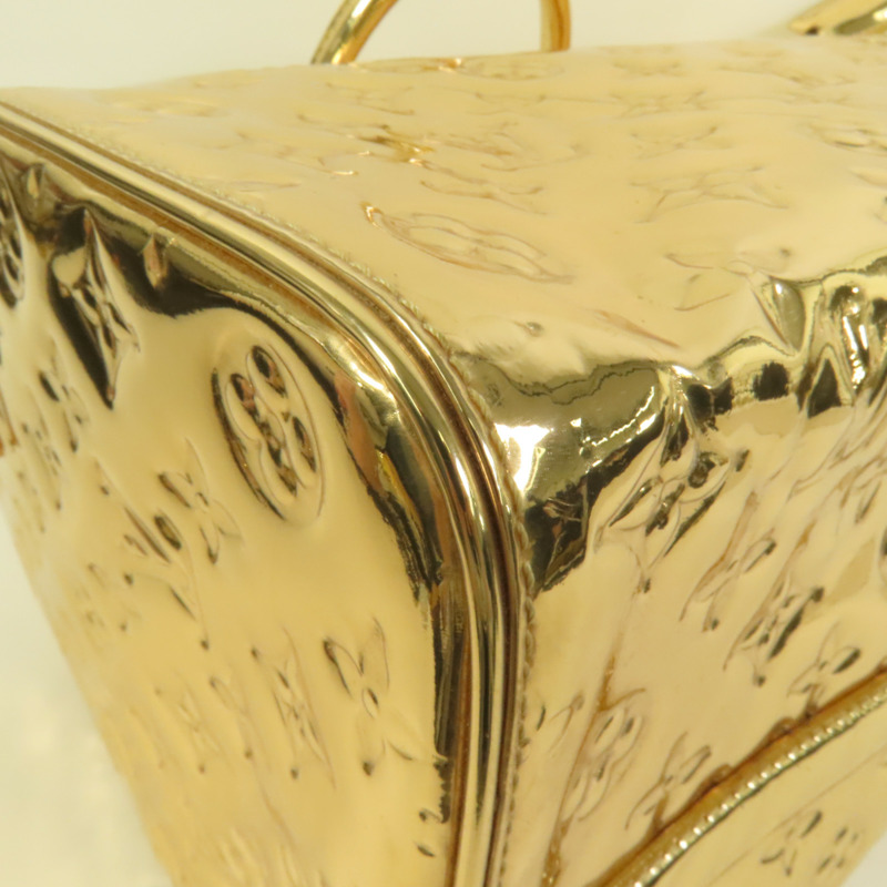 LOUIS VUITTON Monogram Miroir Speedy 35手挽袋-11